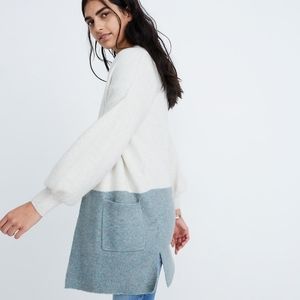Madewell Kent Colorblock Cardigan